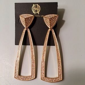 House of Harlow 1960 Earrings. Stunning!